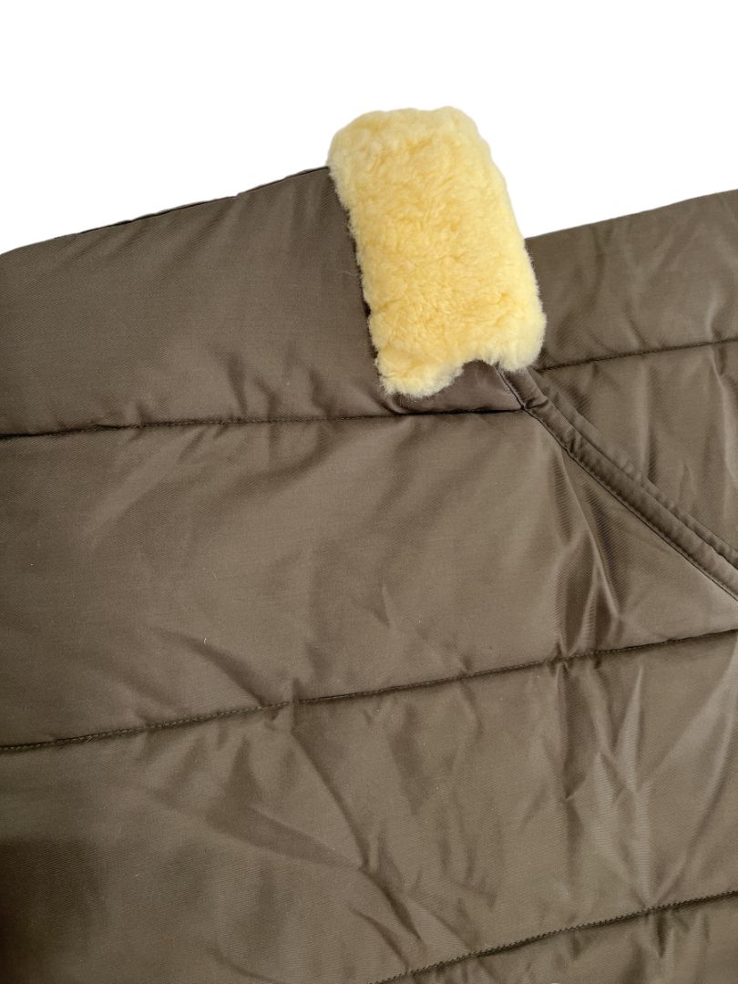 Sheepskin Lining Hermes Blanket