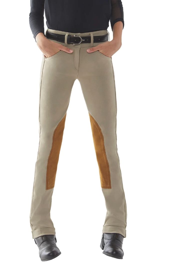 The Tailored Sportsman Girls' Trophy Hunter Jod - Tan / Size Youth 8R