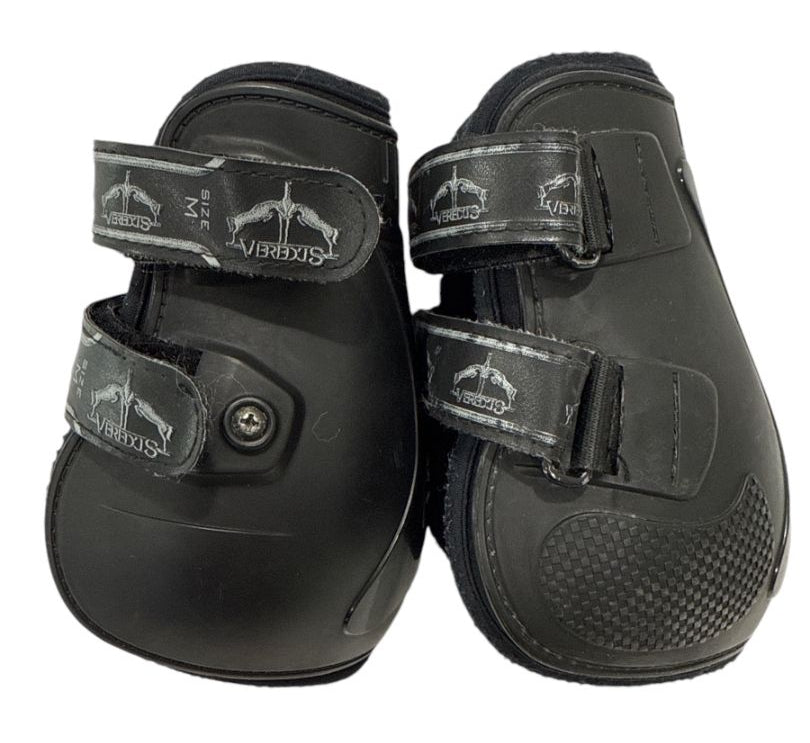 Veredus Pro Jump Velcro Fetlock Boots Black Size Medium