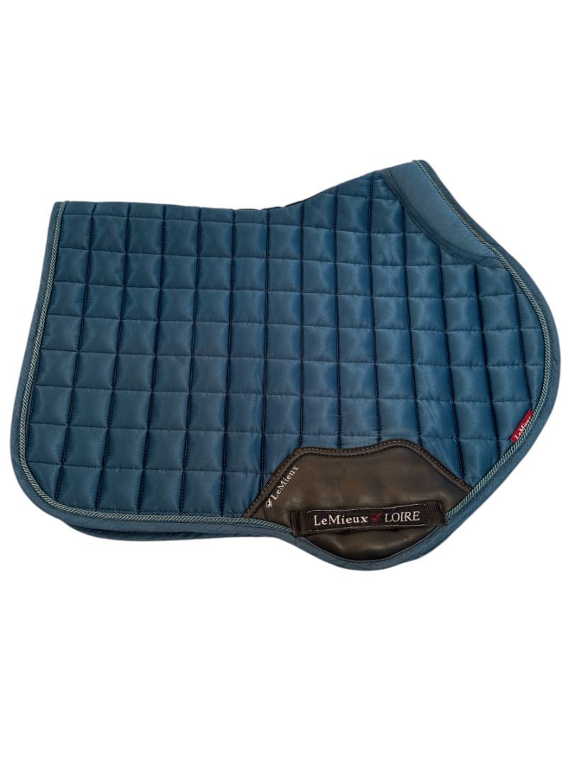 LeMieux Loire Memory Saddle Pad - Teal Blue / Large