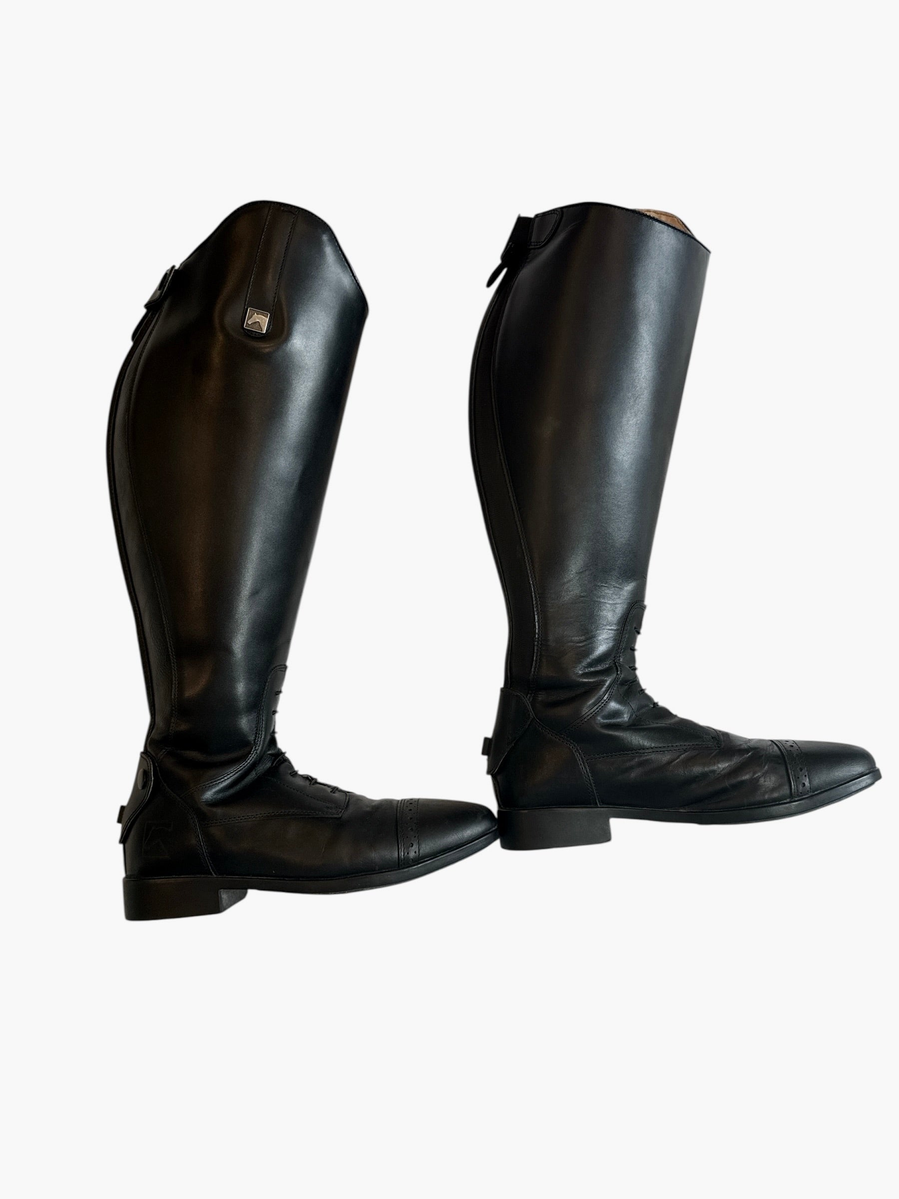 Riding Sport Women's Tall Field Boots - Black / Size US 9 / Full Calf
