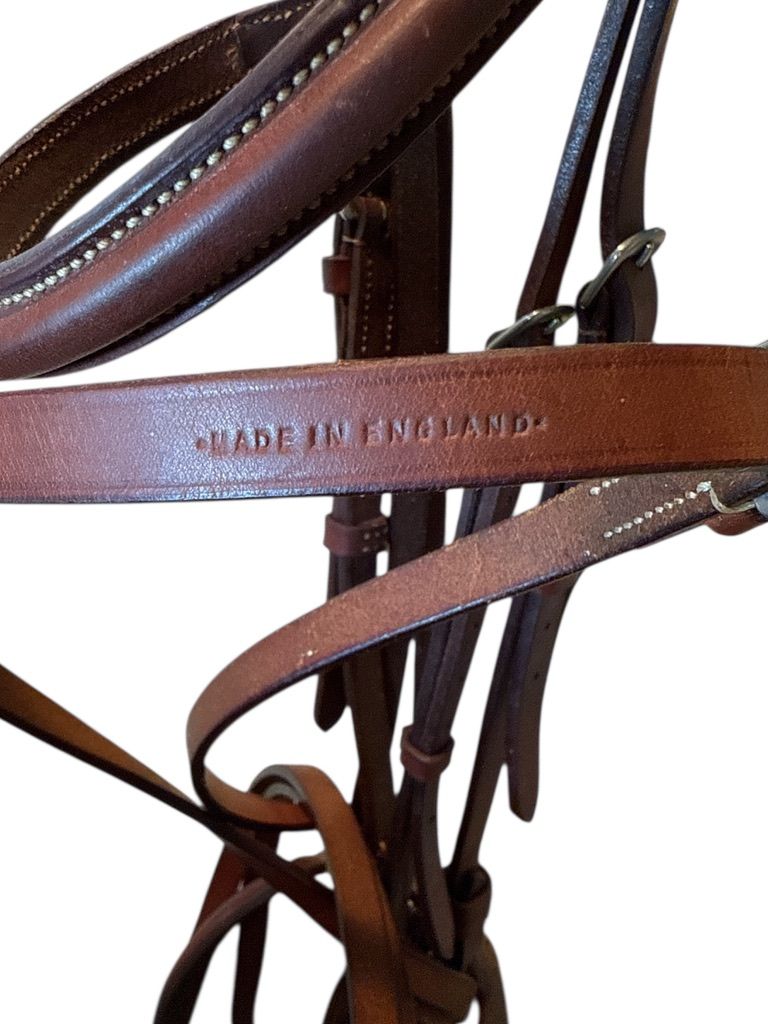 English Leather Bridle Full Size (Unbranded) Brown
