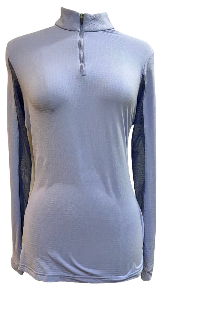 Irideon Women's Cool Down IceFil Long Sleeve Shirt Purple Wisteria  / Size Medium NEW