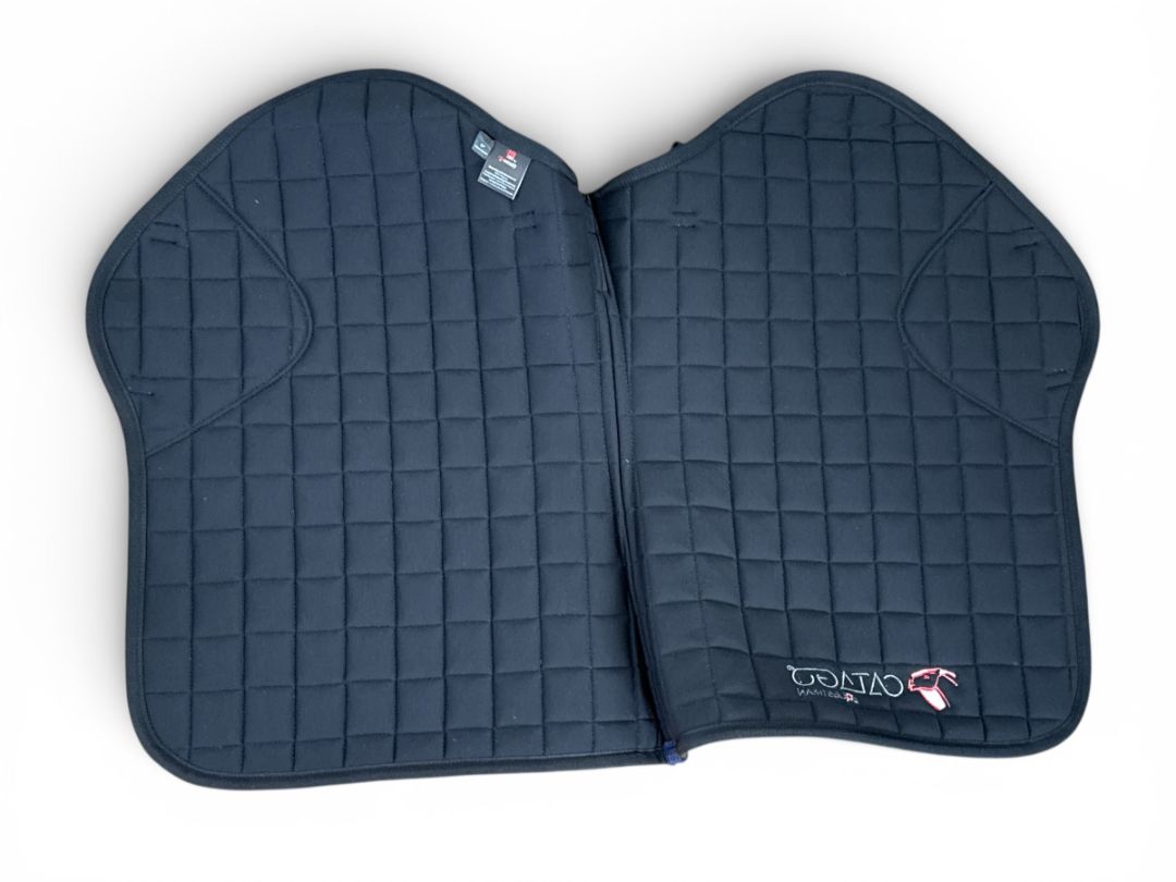 Catago FIR-Tech Jump Saddle Pad / Navy Blue / 17" NEW