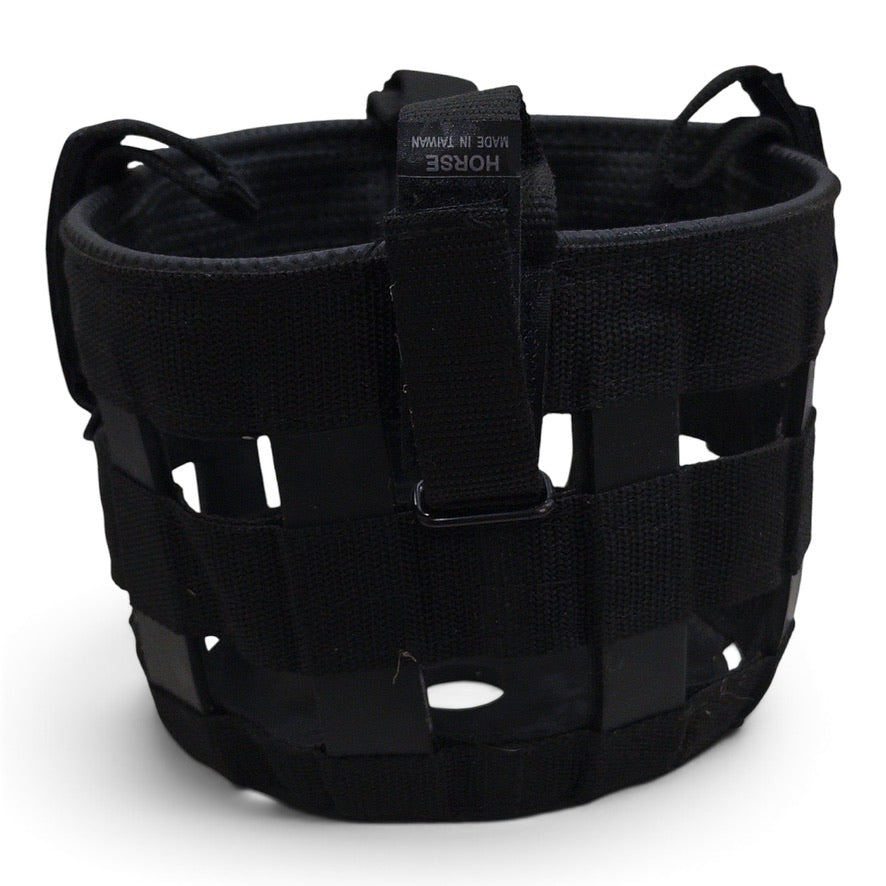 Best Friend Deluxe Grazing Muzzle with Leather Crown in Draft size (item BF06L) New
