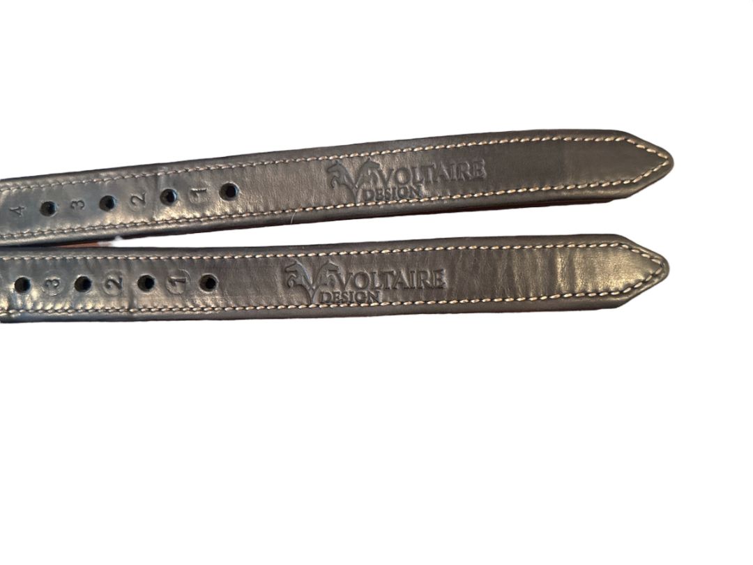Voltaire Calfskin Stirrup Leathers - Brown 135 / 54"