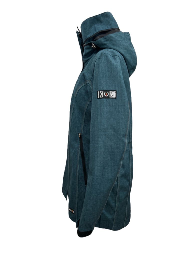 Kerrits Women's Outsider Barn Jacket - Teal Size Medium