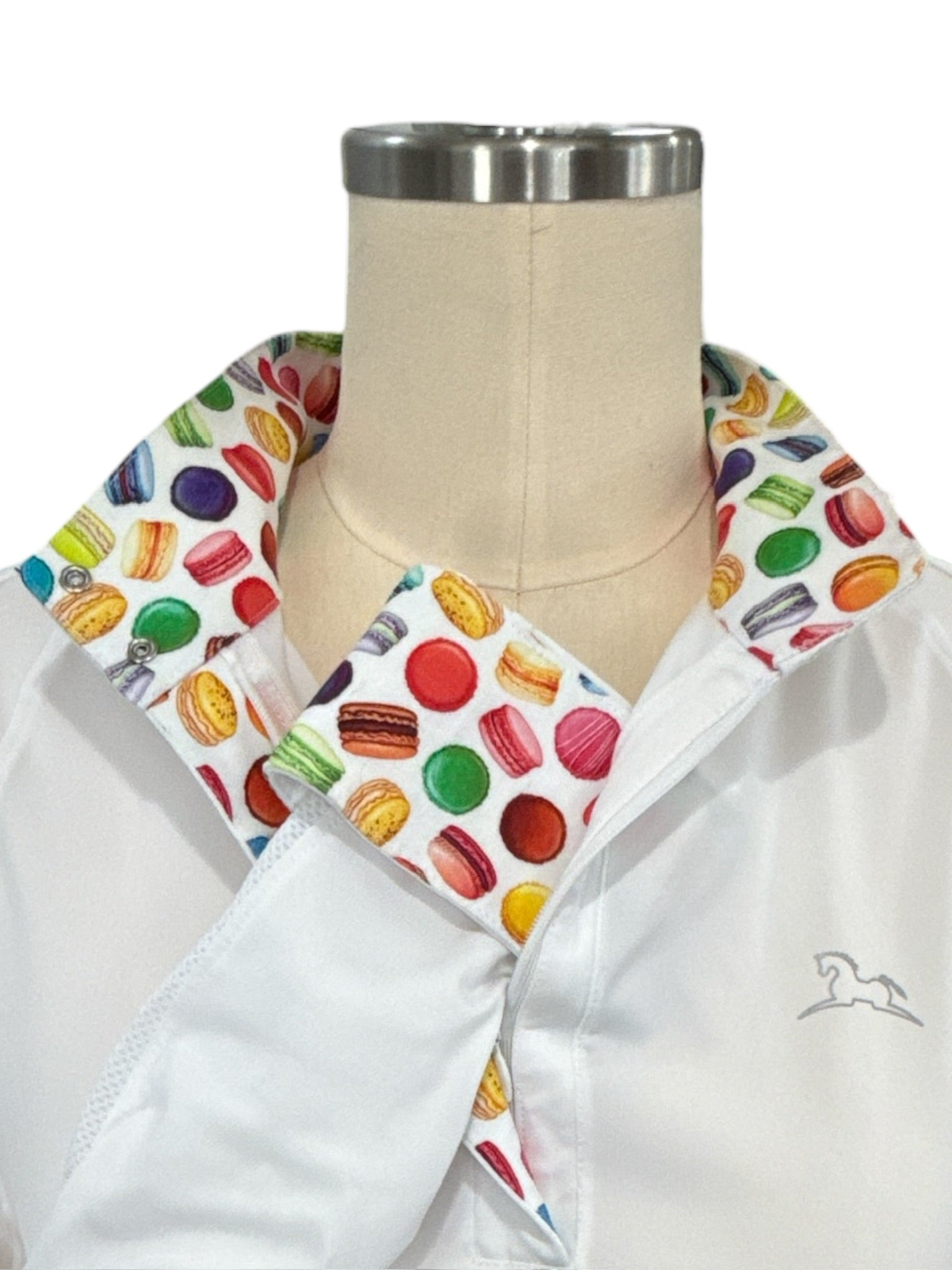 RJ Classics Maddie Show Shirt - White Macarons / Size Large