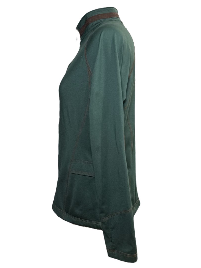 Chestnut Bay Women's Trailblazer Pullover - Hunter Green Size Medium