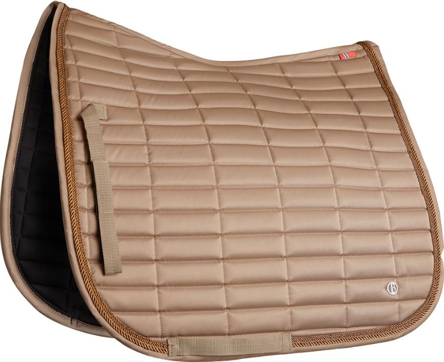 B Vertigo Quinn Dressage Saddle Pad, Tan Full Size NEW