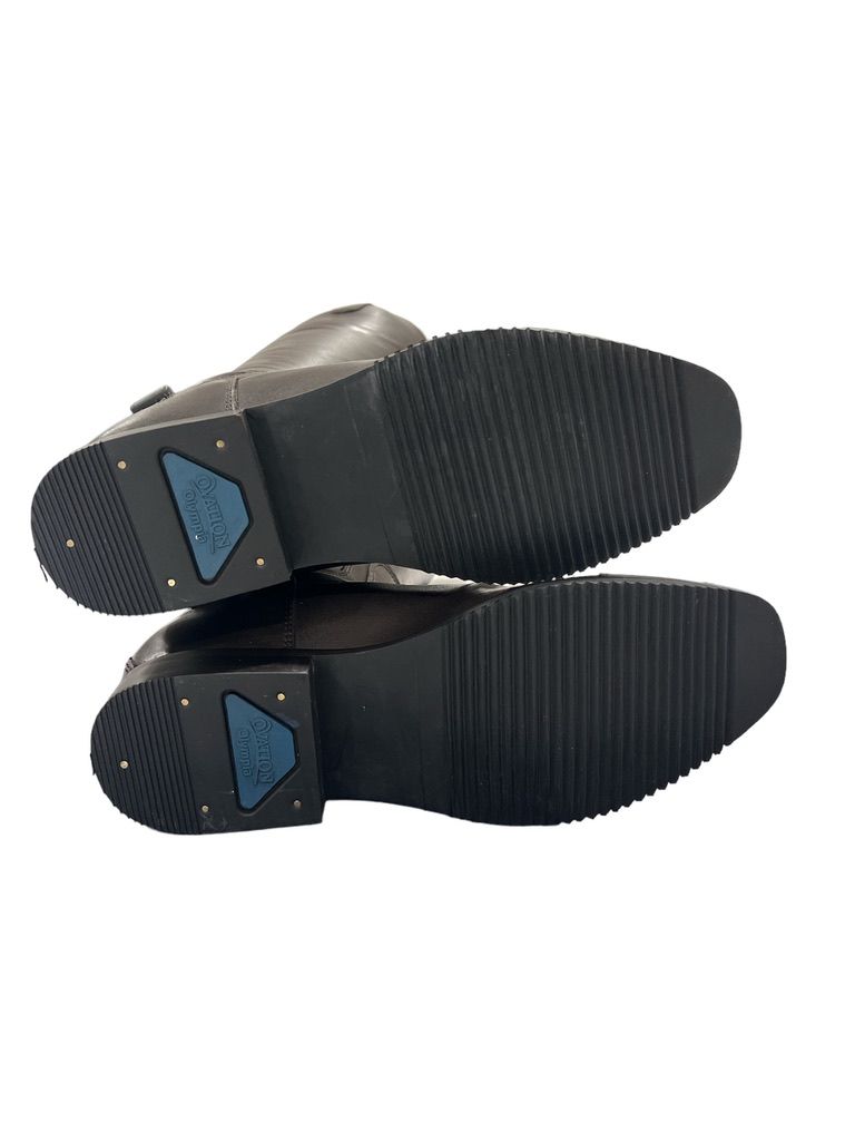 Ovation Olympia Dark Brown Women's Tall Boots Size 6.5 Regular NEW