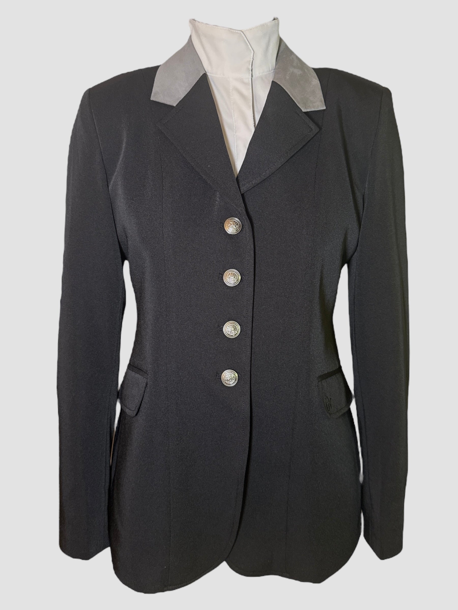 Ovation Performance Women's Show Coat Jacket - Black / Size 10 R