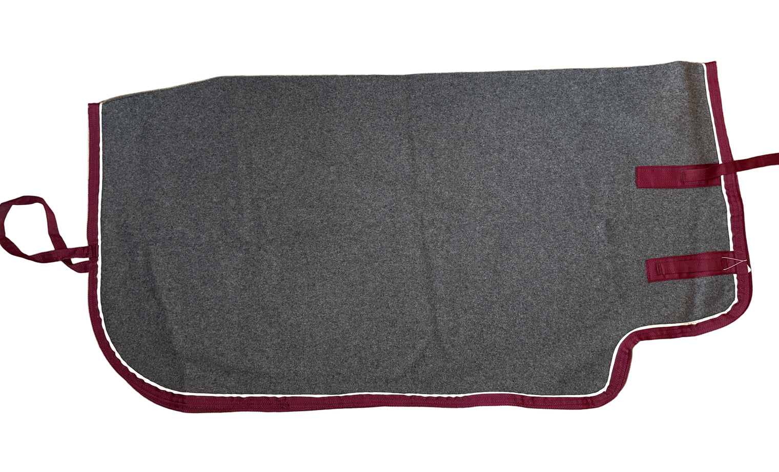 Saratoga Horseworks Wool Exercise Rug - Grey / Size 82" - 84"