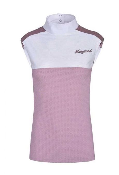 Kingsland Lia Ladies Sleeveless Show Shirt - Lilac / Size XL NEW