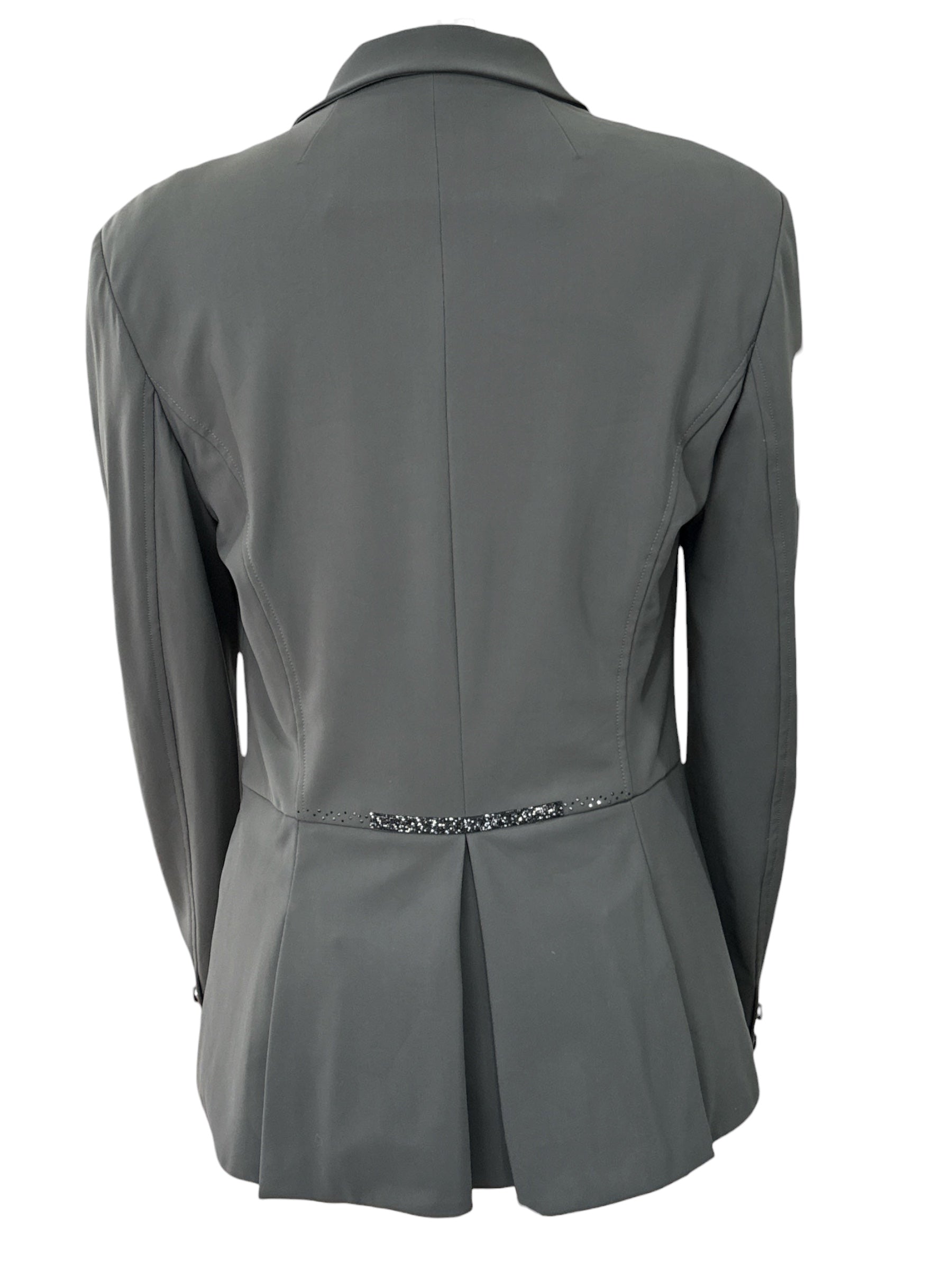 Samshield Victorine Premium Show Coat Jacket - Dark Forest Green / Size FR 42 Tall (US 12 Tall)