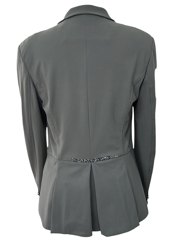 Samshield Victorine Premium Show Coat Jacket - Dark Forest Green / Size FR 42 Tall (US 12 Tall)