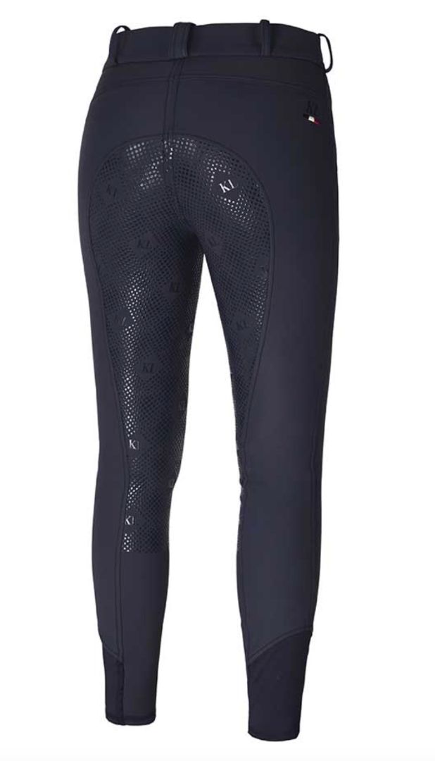 Kingsland Kailey W E-Tec4 Full Grip Winter Breeches Navy  Size EU 34 (US 4) NEW