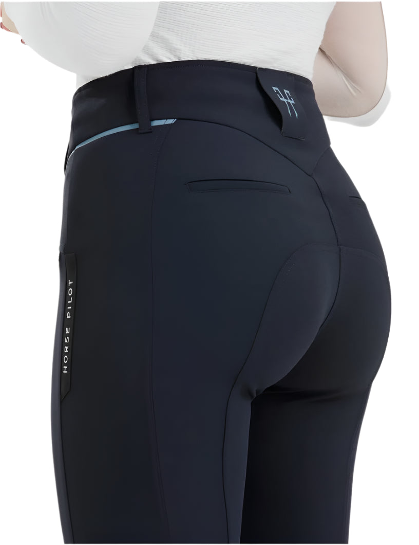 Horse Pilot X-Balance Breeches - Dark Night Blue / Size XL NEW