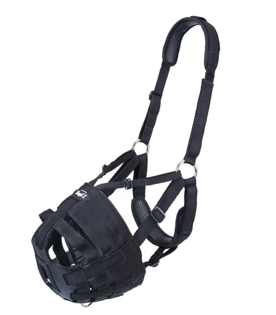 Tough One Deluxe Easy Breathe V Muzzle - Horse Size
