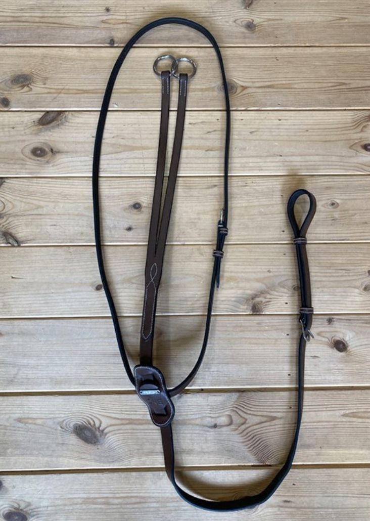 Jump'In Running Martingale Classic - Black / Full Size NEW