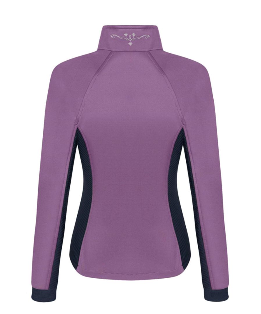 Fair Play Luigia Zip Up Jacket - Light Pink Navy / Size Large (EU 40) NEW