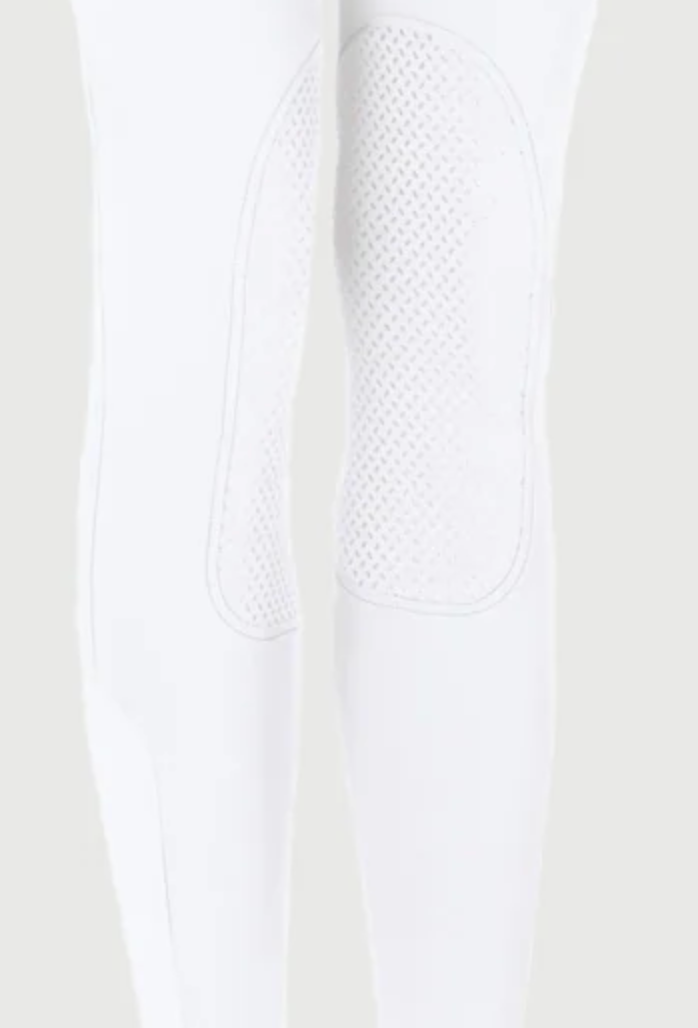 Pikeur Ciara Knee Grip Breech - White / Size US 34 (EU 46) NEW