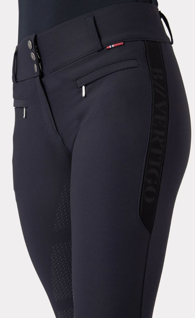 B Vertigo Leonore Full Seat Grip Breeches - Dark Navy / Size US 24 (EU 36) NEW