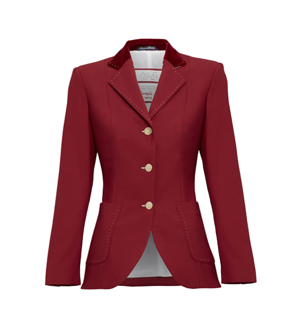 ALE Tailored Clothing by Alessandro Albanese Custom Show Coat "The Iconic" Sample - IT 38/ Red