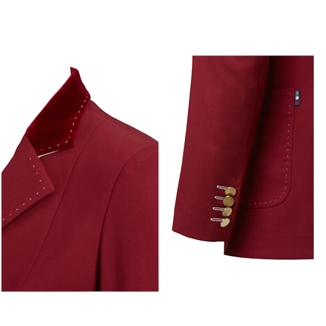 ALE Tailored Clothing by Alessandro Albanese Custom Show Coat "The Iconic" Sample - IT 38/ Red
