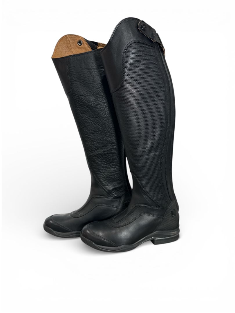 Ariat Women's V Sport Tall Zip Boot - Black / Size US 7.5 Medium Height / Regular Calf NEW