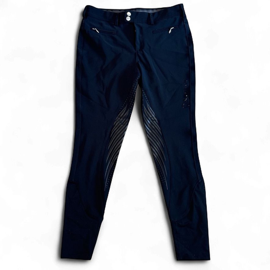 Samshield Diane Women's Full Seat Breeches / Black - Size FR38 (US 28)