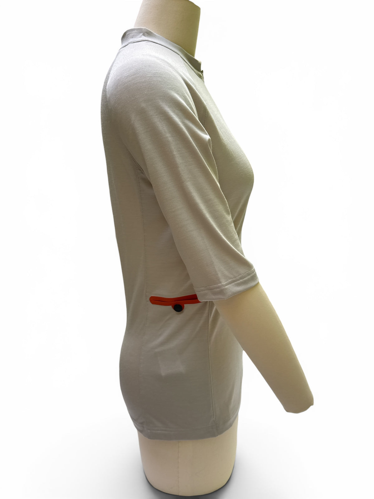 Hermes Fit Femme Training Shirt - Gris Carriere / Size Small NEW