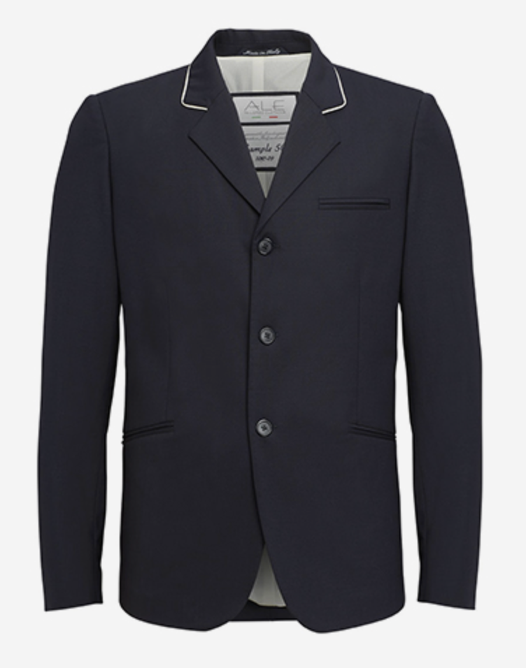 ALE Tailor Made Custom Men's Show Coat "The Iconic" Sample Men's IT 50 Navy