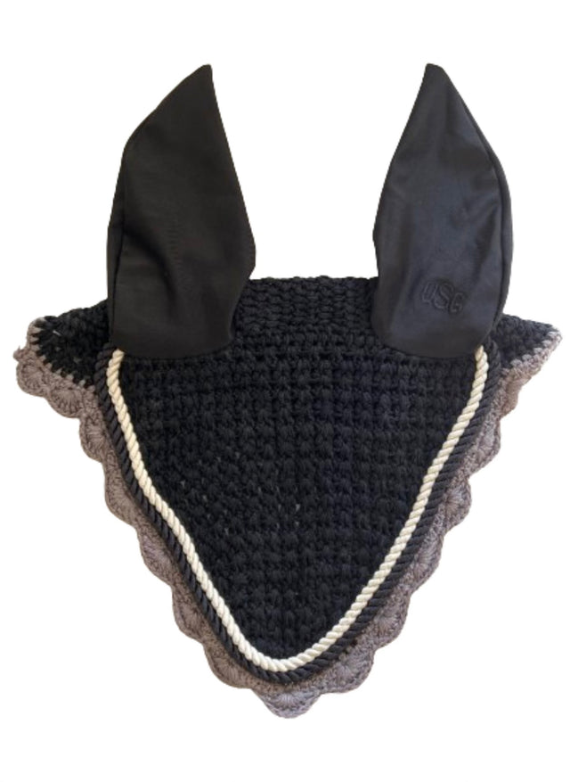 USG COTTON FLY VEIL Black with grey white