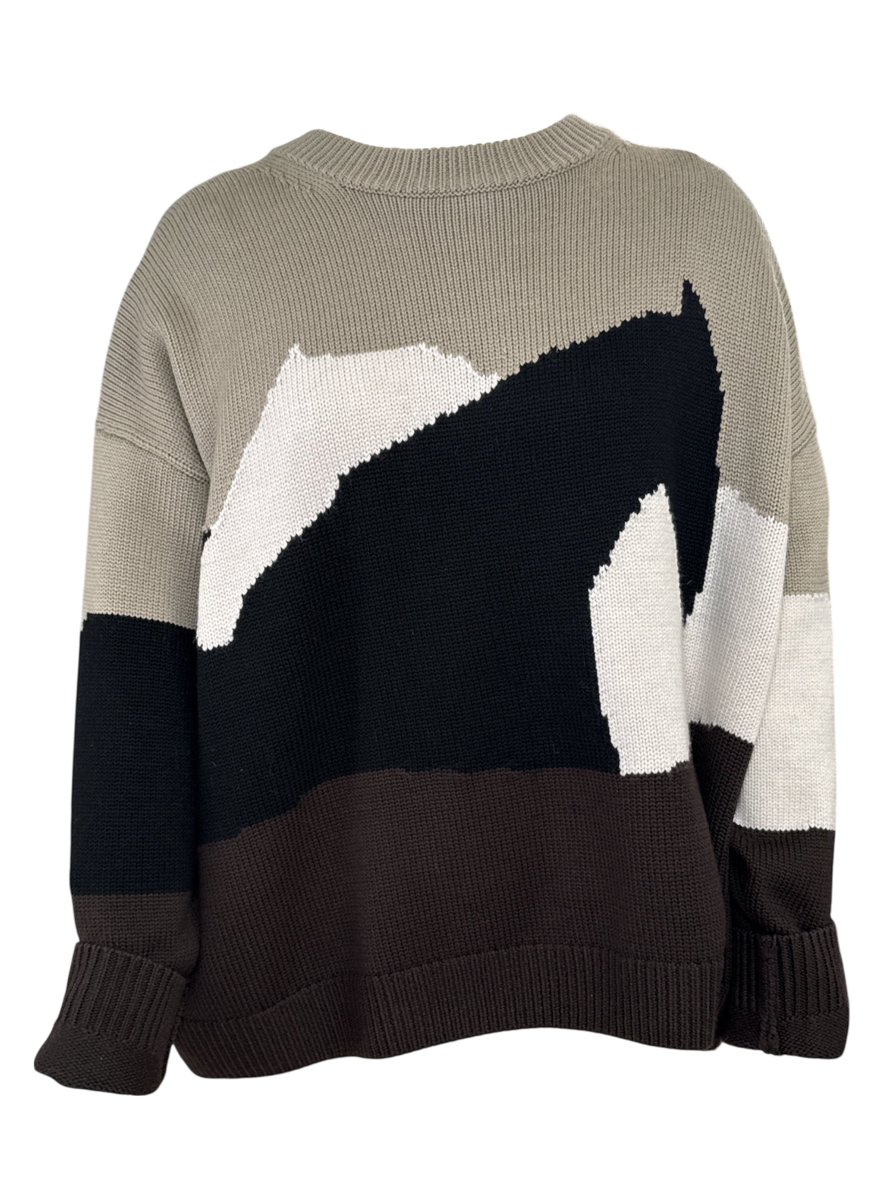 Staud Women's Giada Horse Motif Wool Sweater - Size Medium