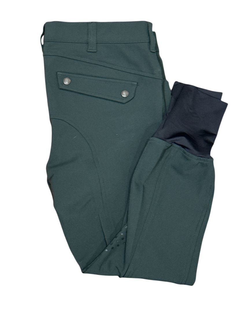 Vestrum Men's Nashville Knee Grip Breeches - Green / Size IT 48 (US 32) NEW
