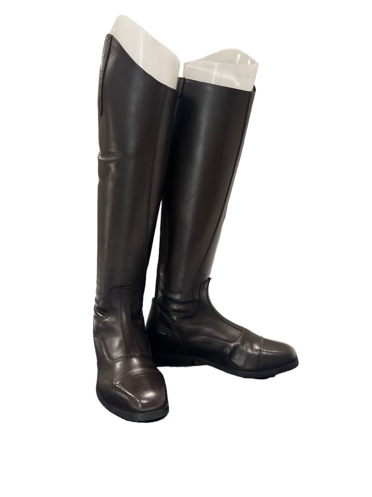 Ovation Olympia Dark Brown Women's Tall Boots Size 6.5 Regular NEW