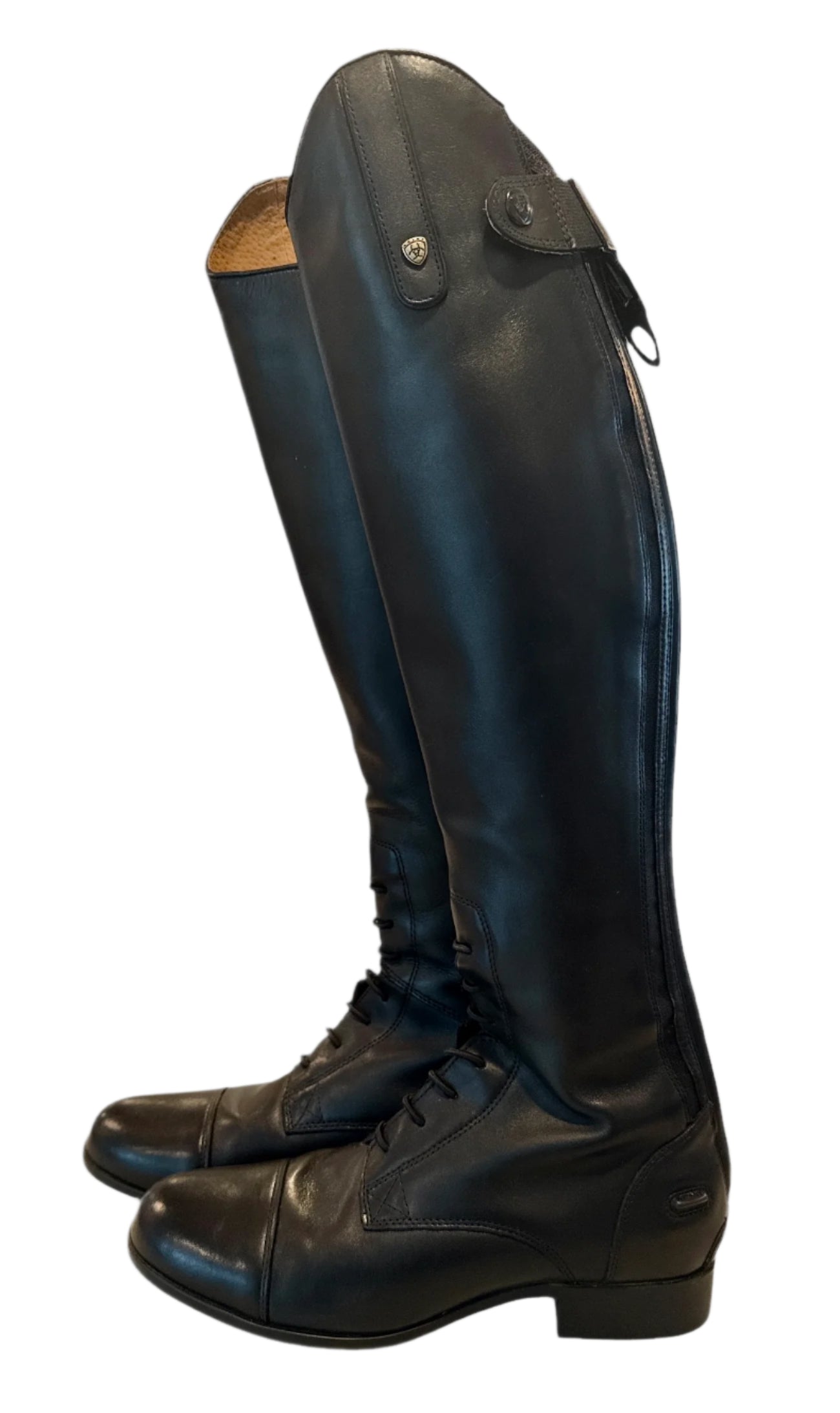 Ariat Heritage Contour II Field Zip Tall Riding Black Boot - Size US 9 / XS Calf / Height Medium