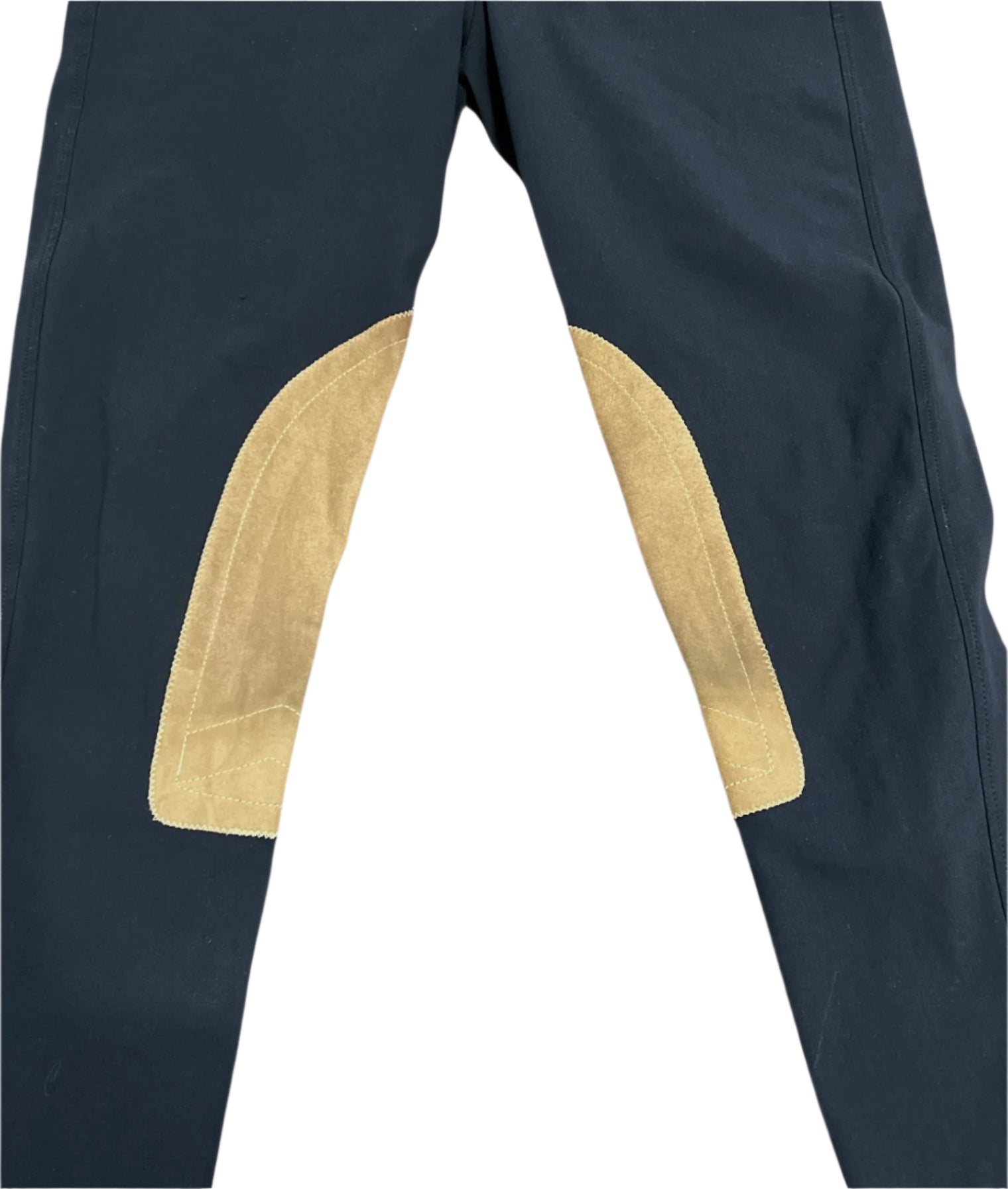 The Tailored Sportsman Trophy Hunter (style #1963) Breeches Size 28 - Black & Blue / Tan