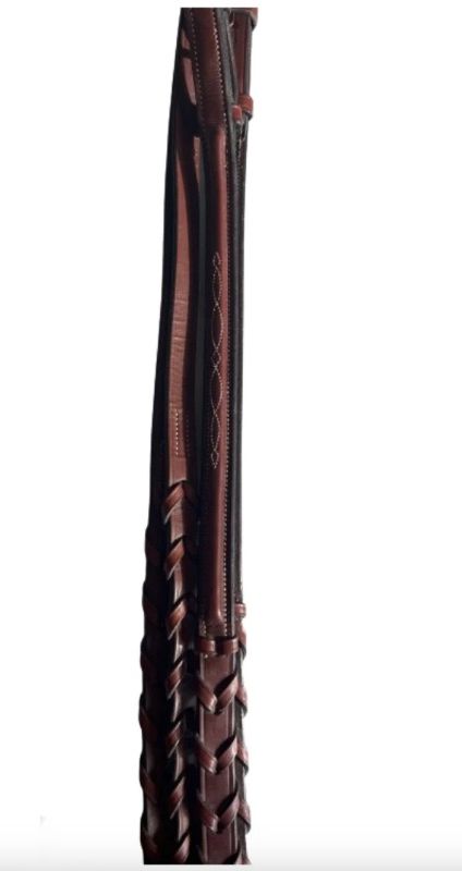 Beval Fancy Stitch Bridle & Reins- Cob Size