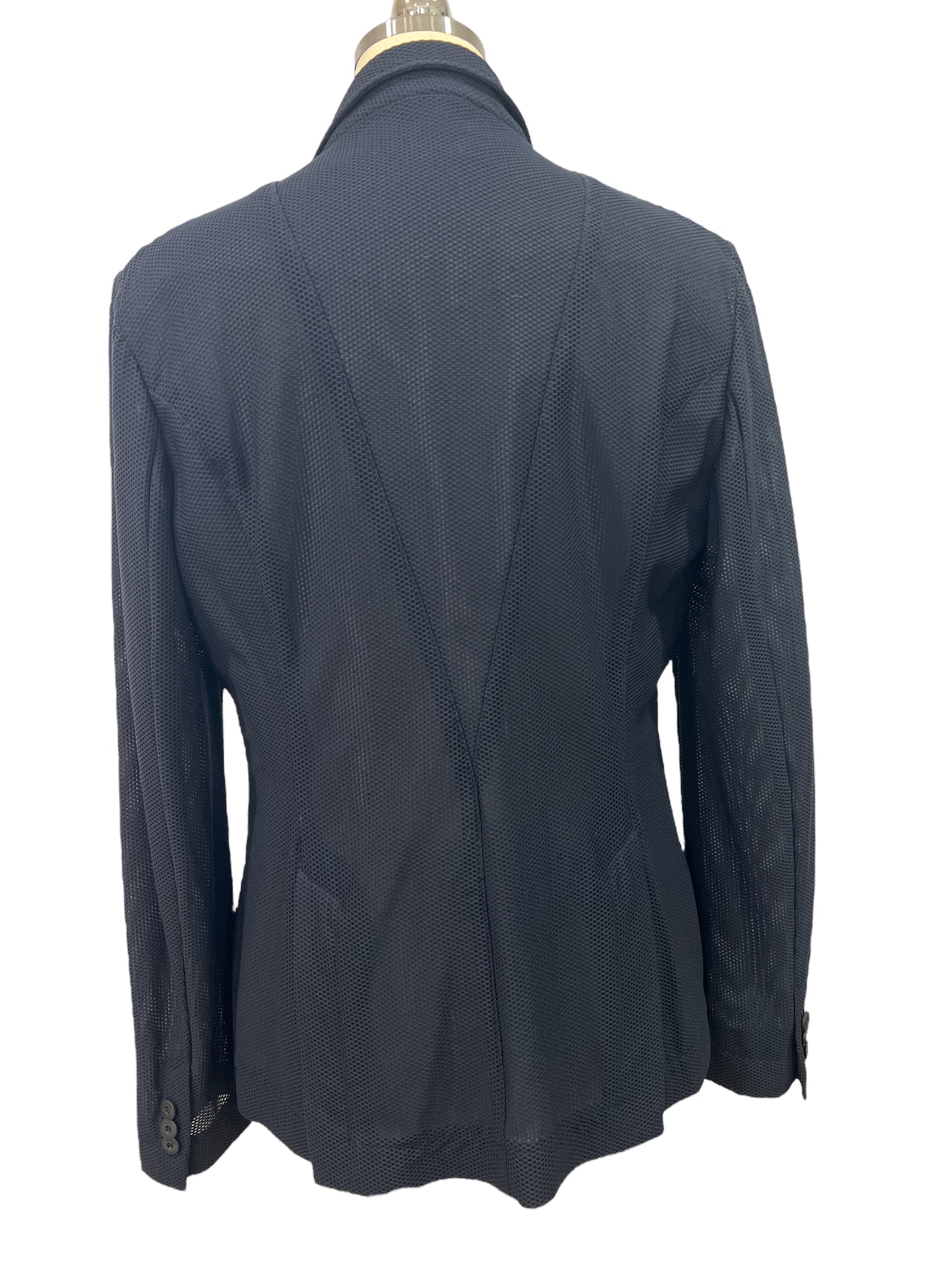 RJ Classics Harmony Plus Mesh Show Coat - Navy Size 16R