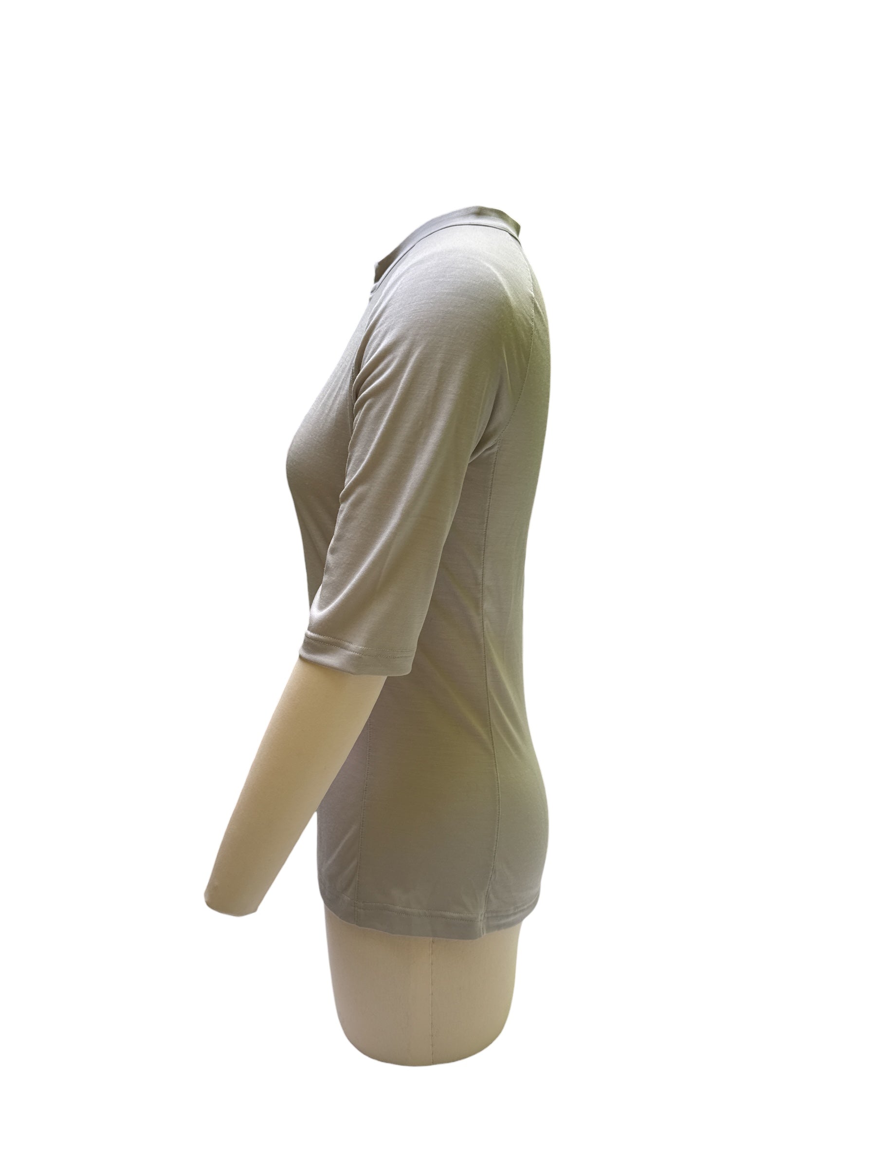 Hermes Fit Femme Training Shirt - Gris Carriere / Size Small NEW
