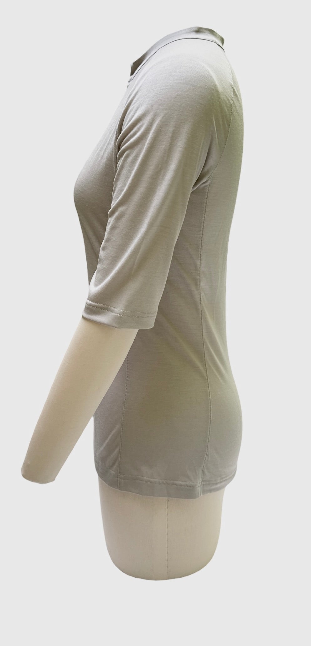 Hermes Fit Femme Training Shirt - Gris Carriere / Size Small NEW
