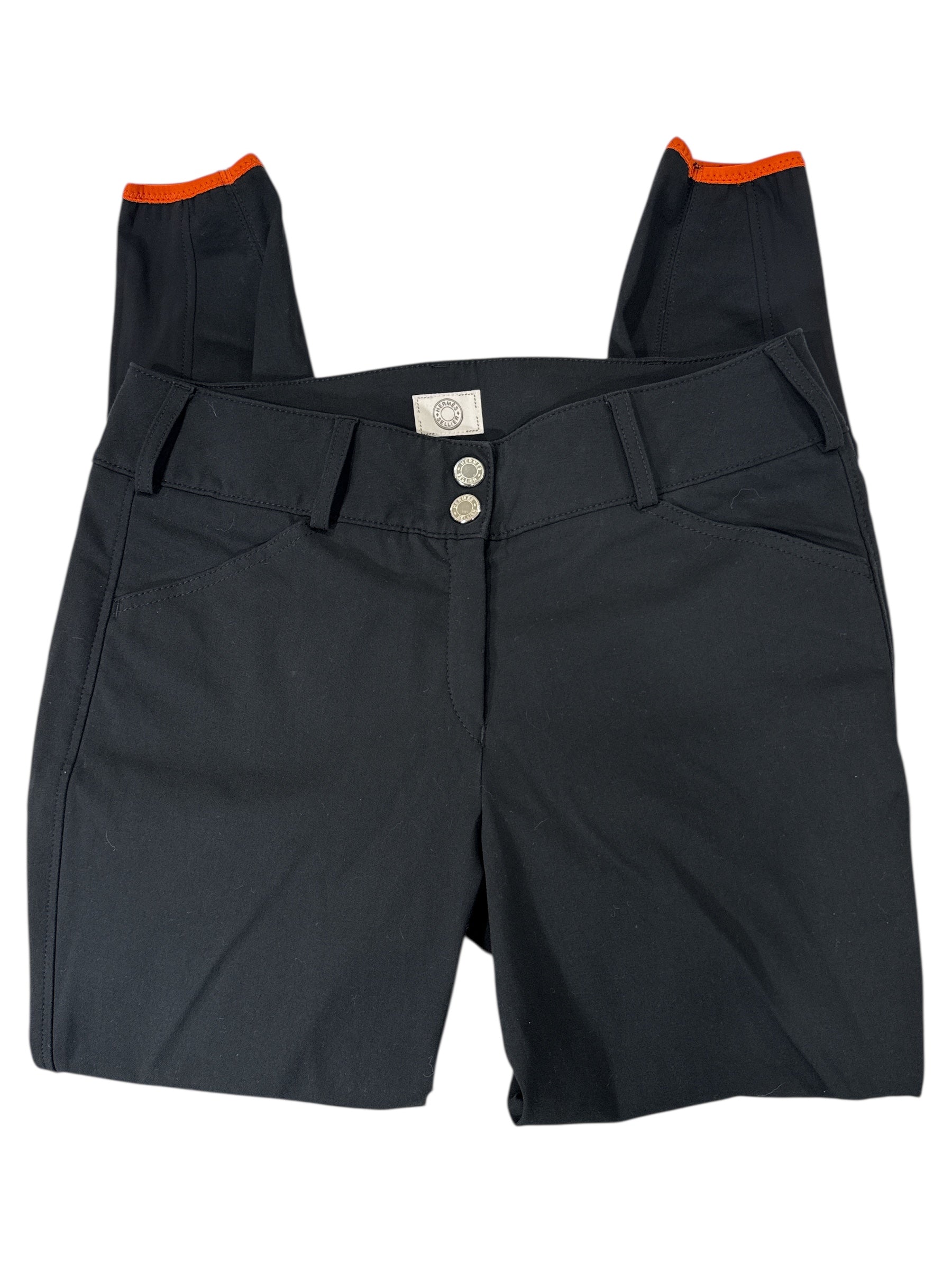 Hermes Jump Breeches - Black / Size 40 (US 30)