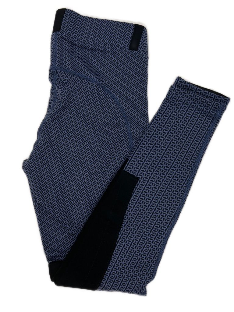 Kerrits Women’s Pull On Winter Fleece Riding Tights Breeches - Blue / Size Small