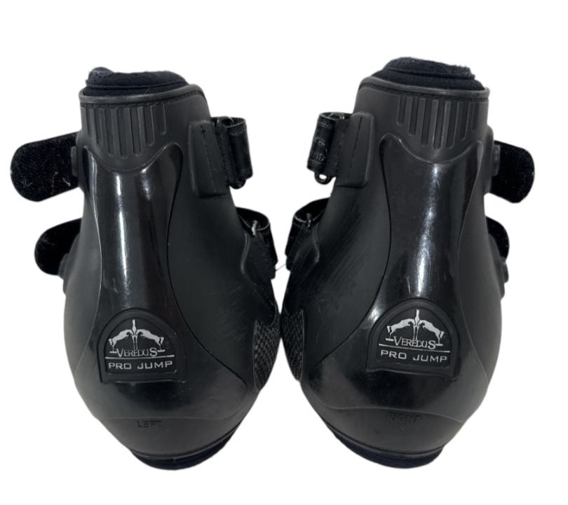Veredus Pro Jump Velcro Fetlock Boots Black Size Medium