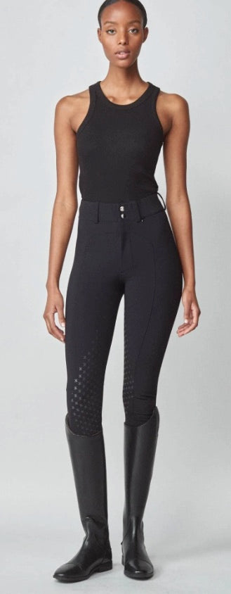 Yagya High-Rise Full Grip Compression Breeches - Black / Size Small NEW