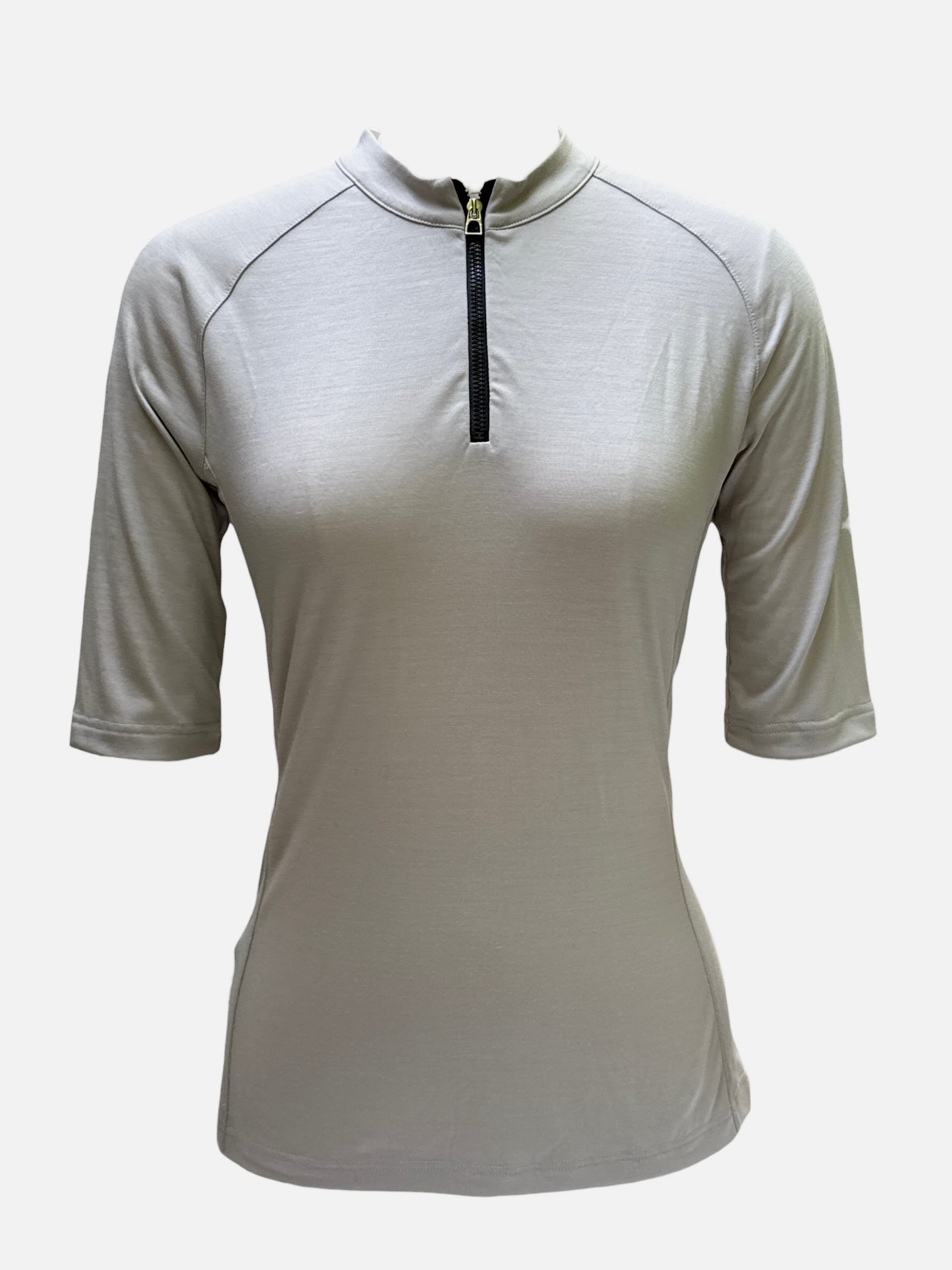 Hermes Fit Femme Training Shirt - Gris Carriere / Size Small NEW