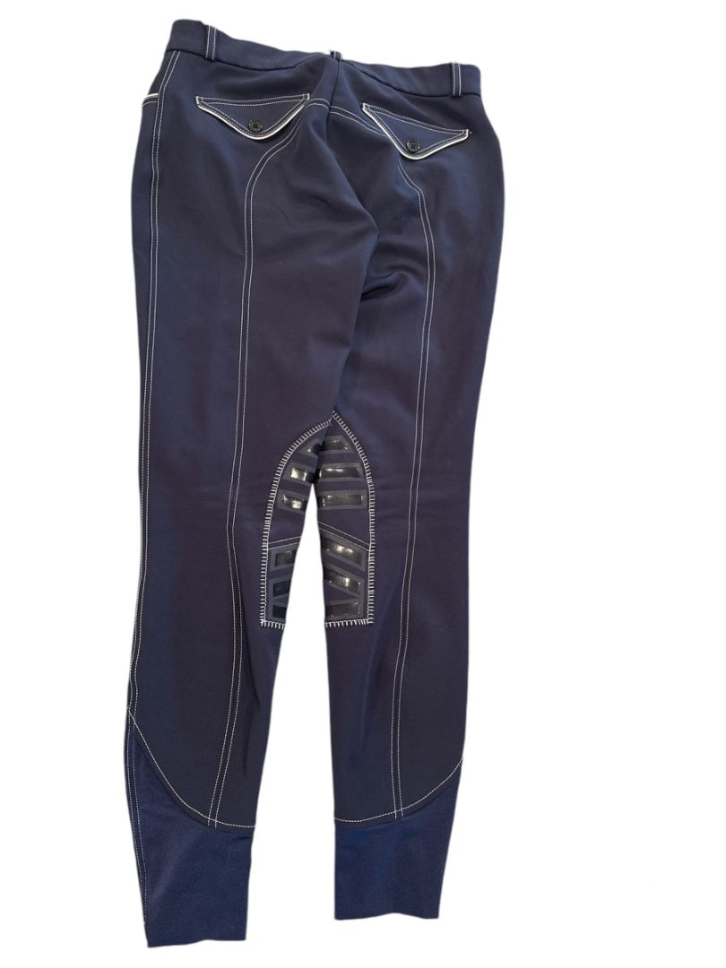 USG Women's Lara Knee Grip Breeches Navy - Size US 26