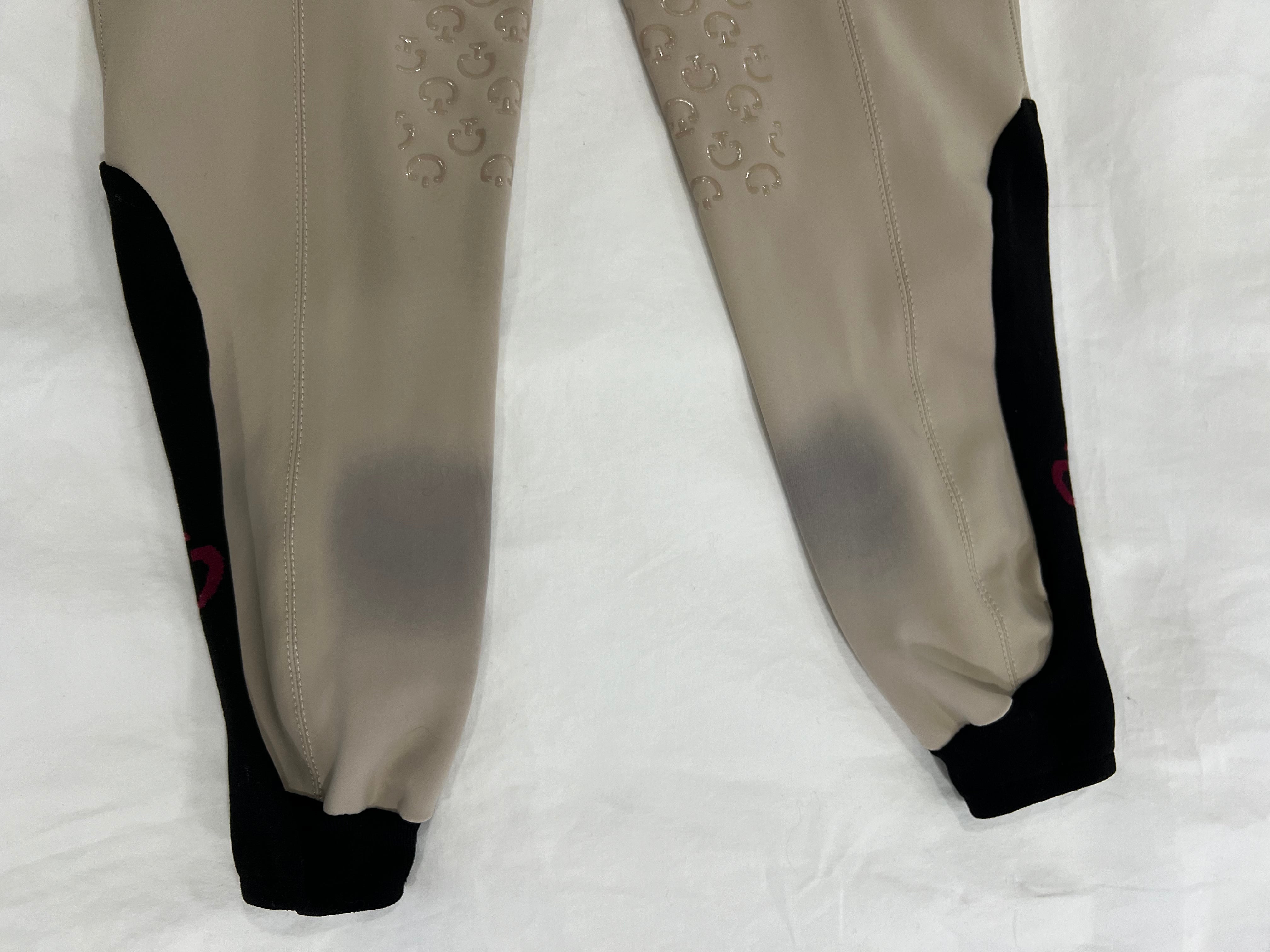Cavalleria Toscana Women's American Knee Grip Breeches Size IT 40 Beige / Tan